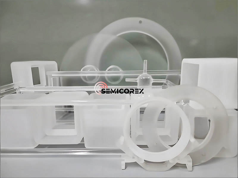 Berapa tegangan bagian kaca kuarsa