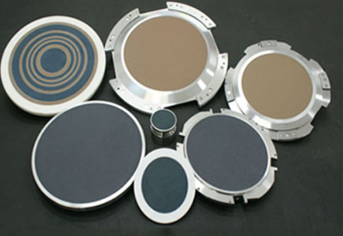 Chuck Vakum Alumina Berpori