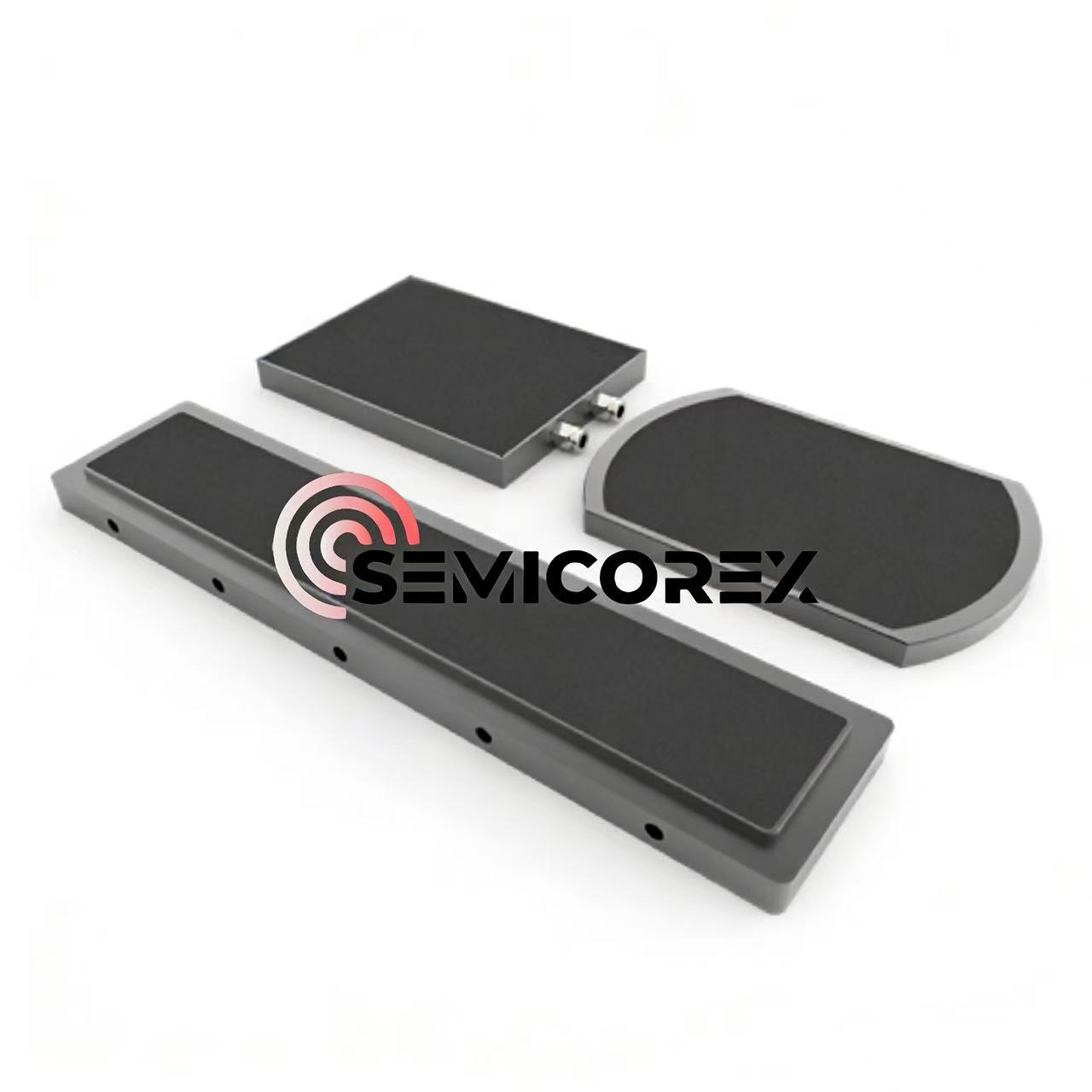 Chuck Vakum Keramik Alumina Hitam