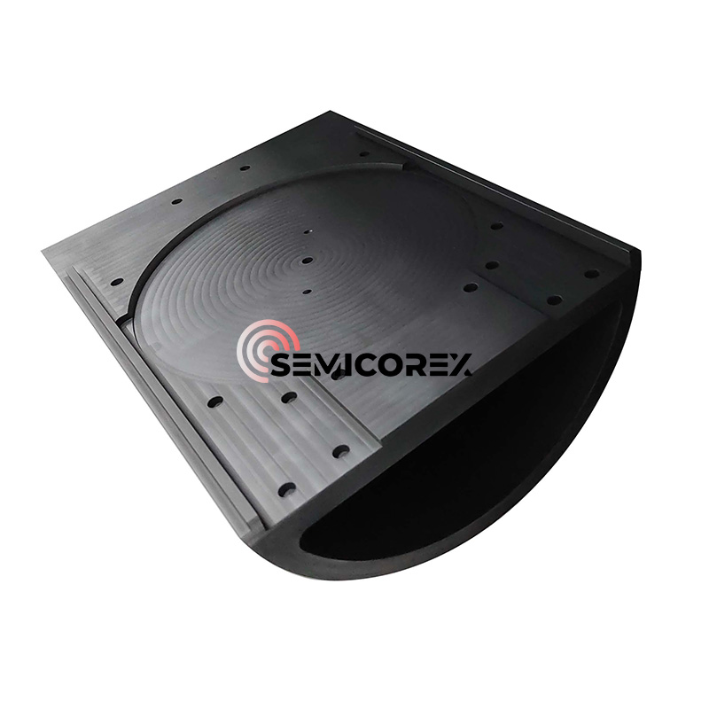 Bagian Halfmoon Dilapisi SiC