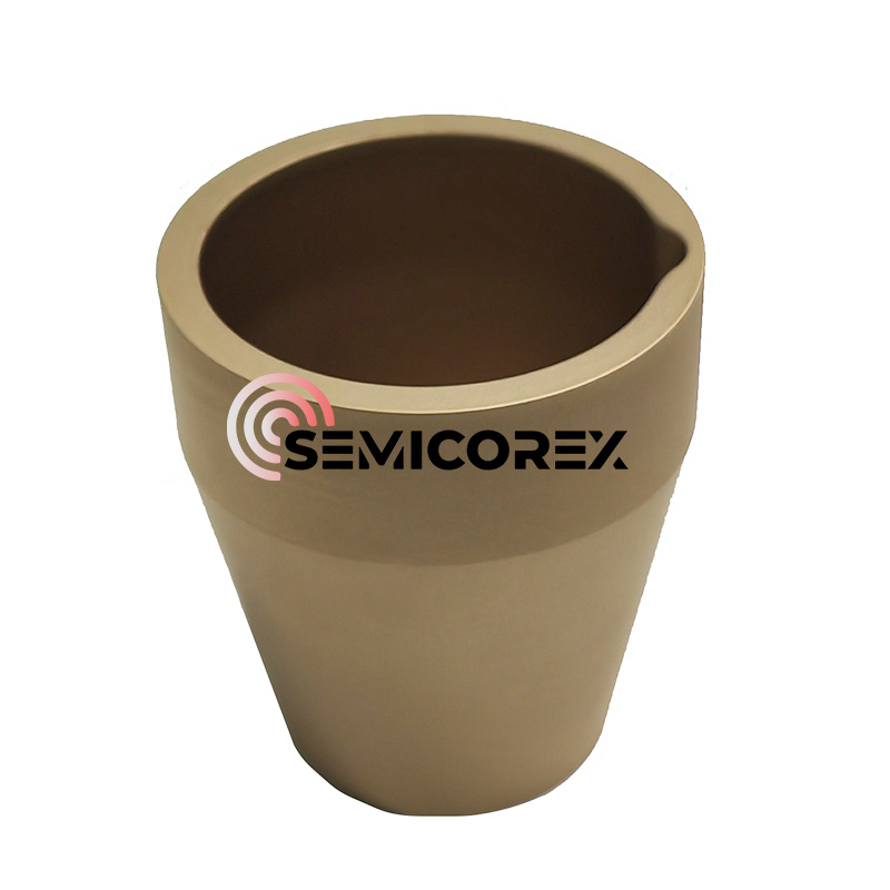 Wadah Grafit Dilapisi TaC